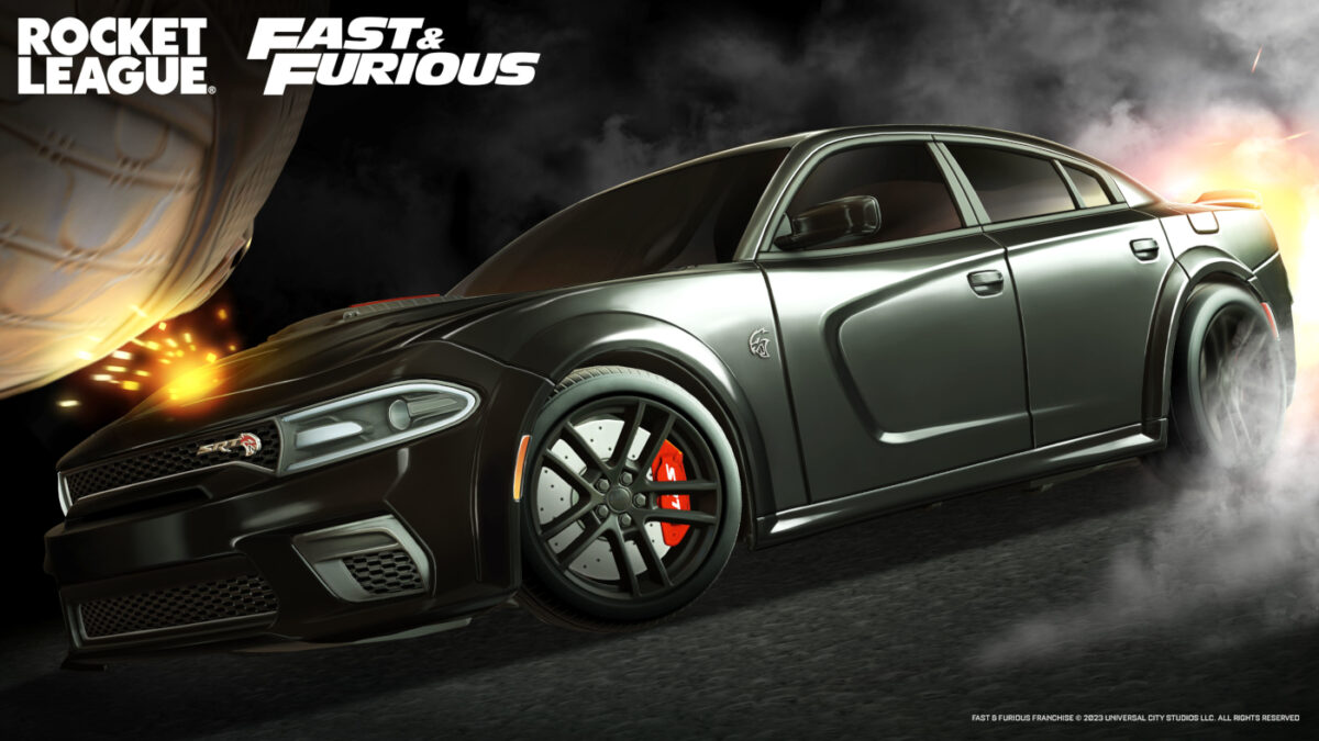 Rocket League Offers Dom's Dodge Charger SRT Hellcat