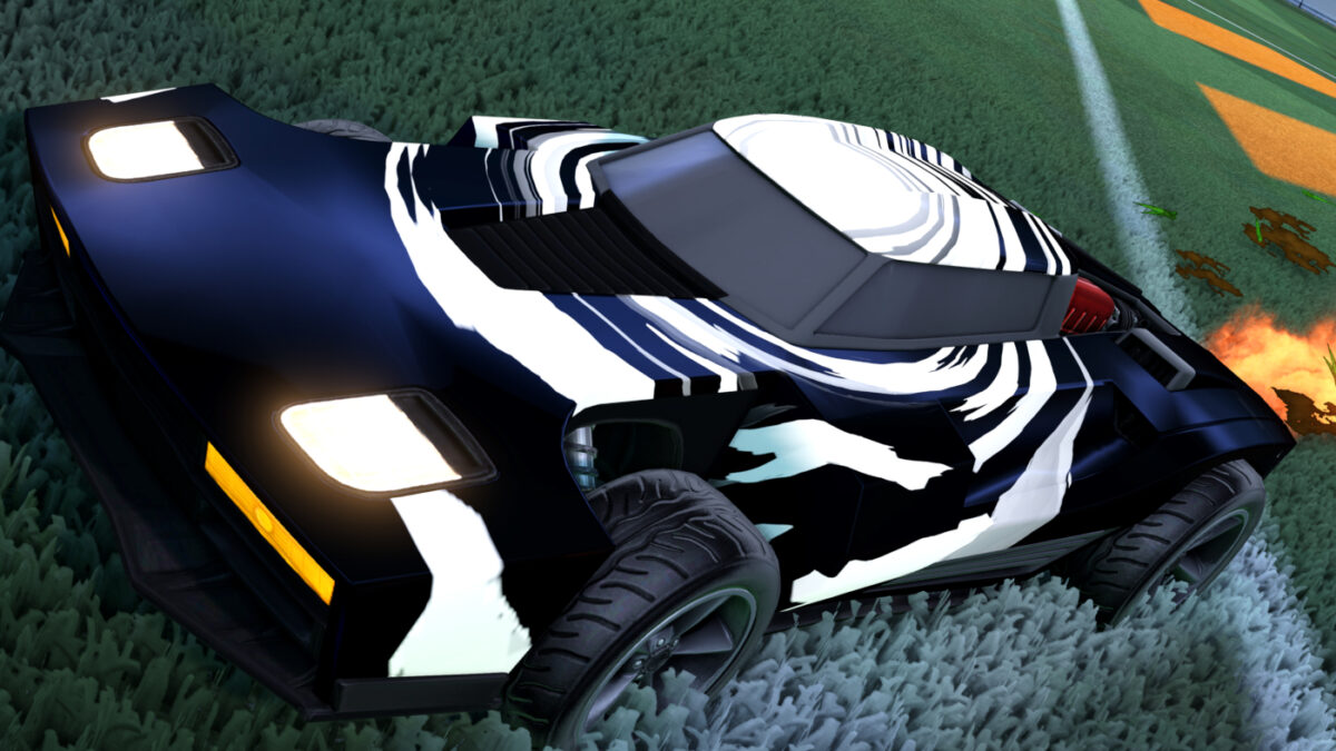 Rocket League 8th Anniversary Begins With Birthday Ball - The Storm Watch: Noire Decal