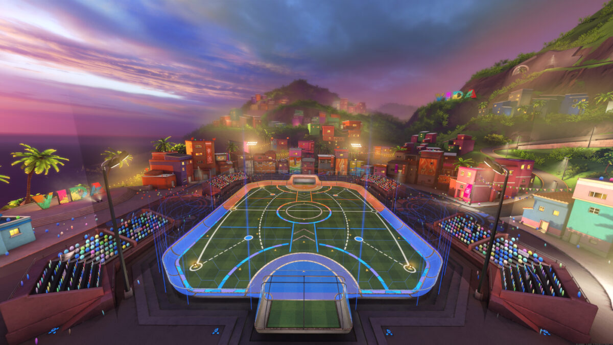 The new Estadio Vida Arena for Rocket League Season 11