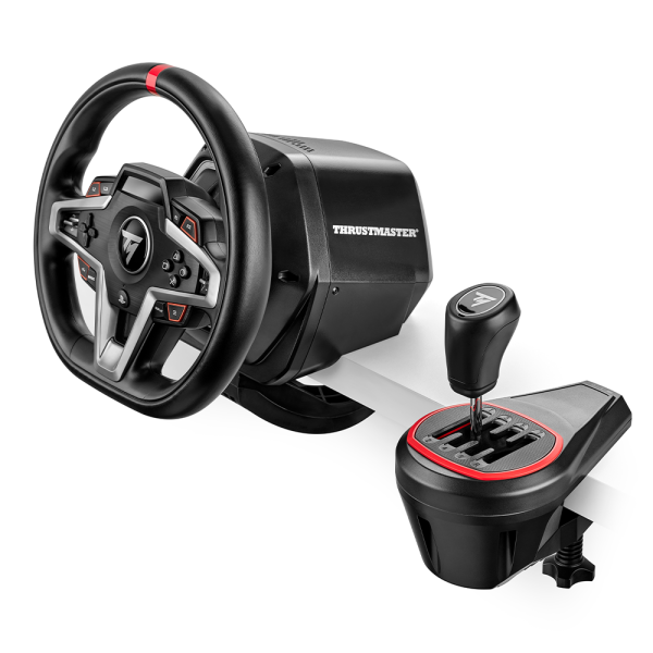 A desk clamp is built into the new Thrustmaster TH8S shifter