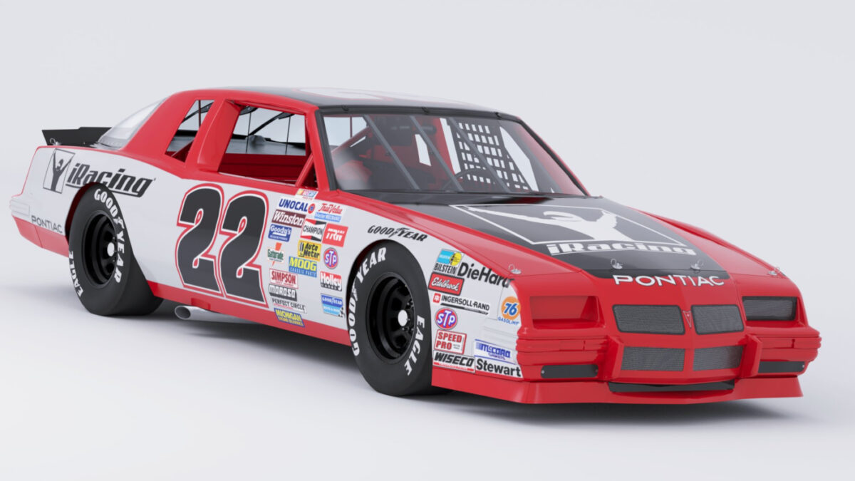 The 1987 NASCAR Pontiac Grand Prix coming to iRacing in the 2023 Season 4 update