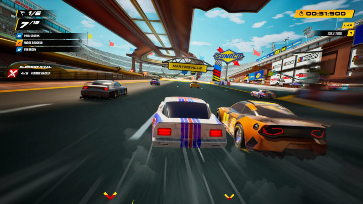 NASCAR Arcade Rush Launches On September 15th, 2023