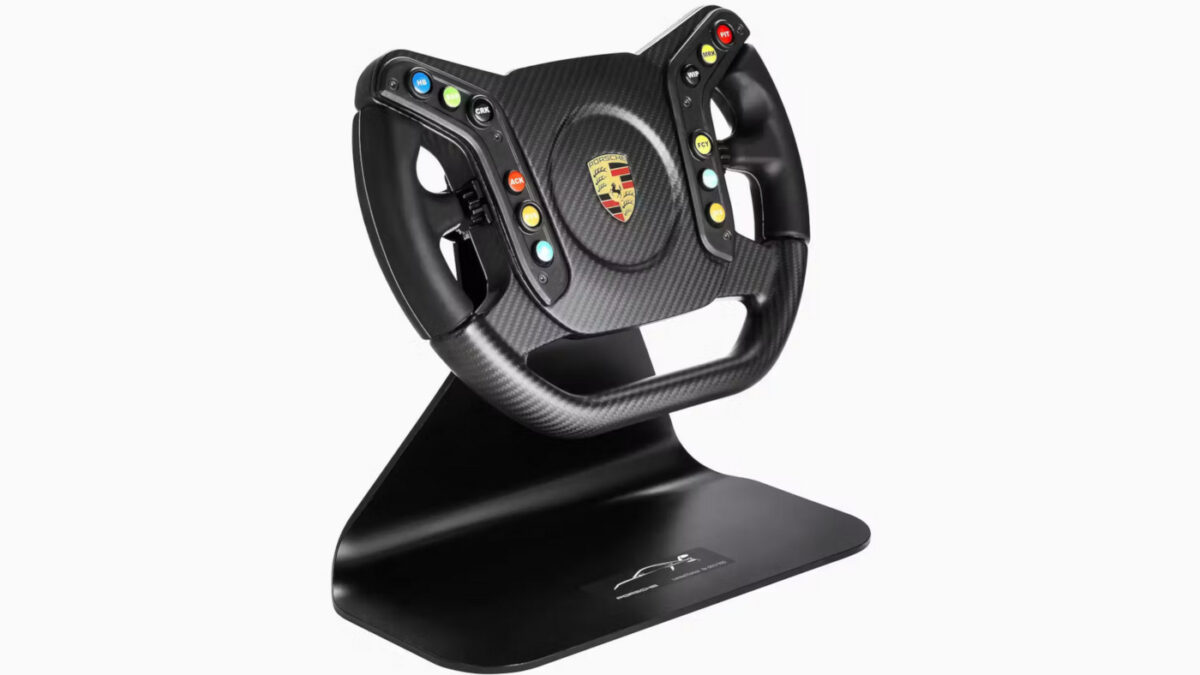 The limited edition Porsche Gaming Steering Wheel 911 GT3 Cup costs £7,950