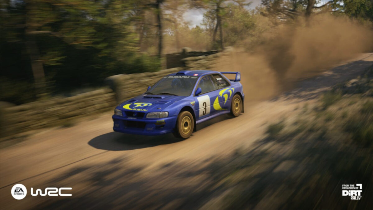 You can use historic rally cars along with the latest current models in EA Sports WRC