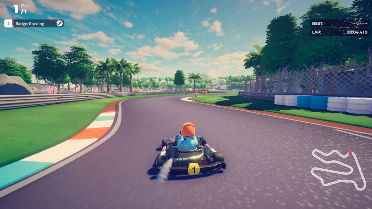 The free Karting Superstars demo now available on Steam