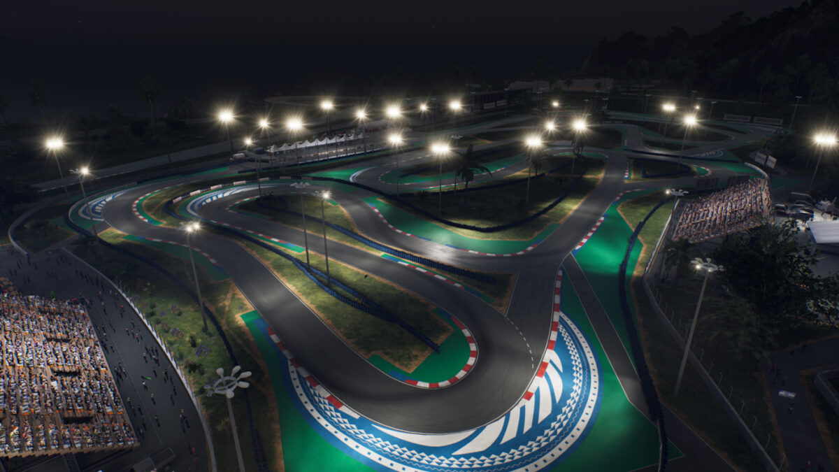 The Blue Wave Arena in the RIDE 5 Short Track Pack