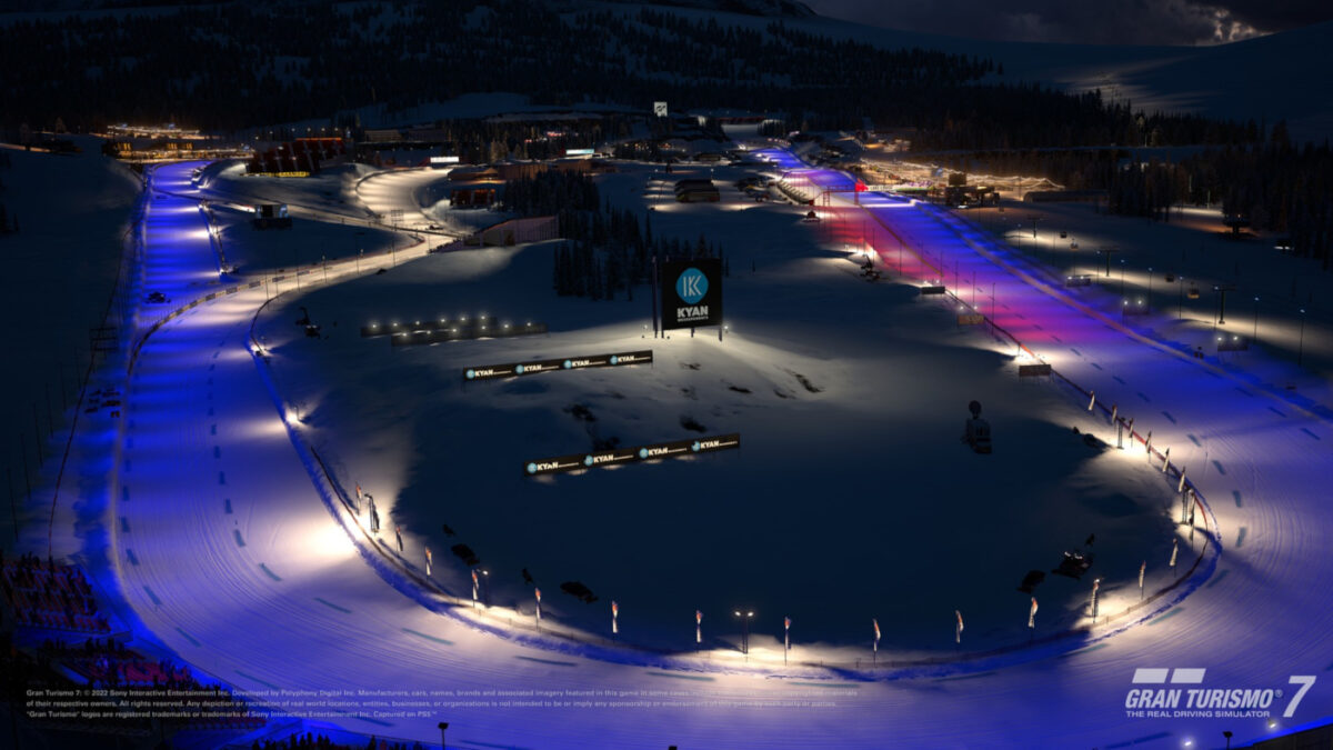 Try night racing on snow at the new Lake Louise circuit
