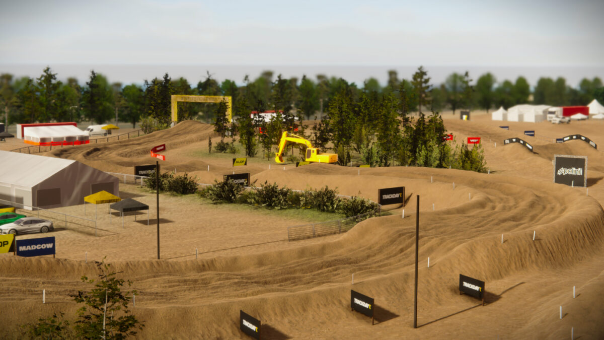 Hell of Sand is one of two new tracks included for free in TrackDayR Update 1.0.1.101.85