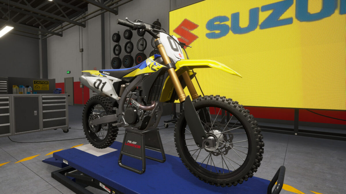 Want to ride the 2023 Suzuki RM-Z250 and 450 in MX vs ATV Legends?