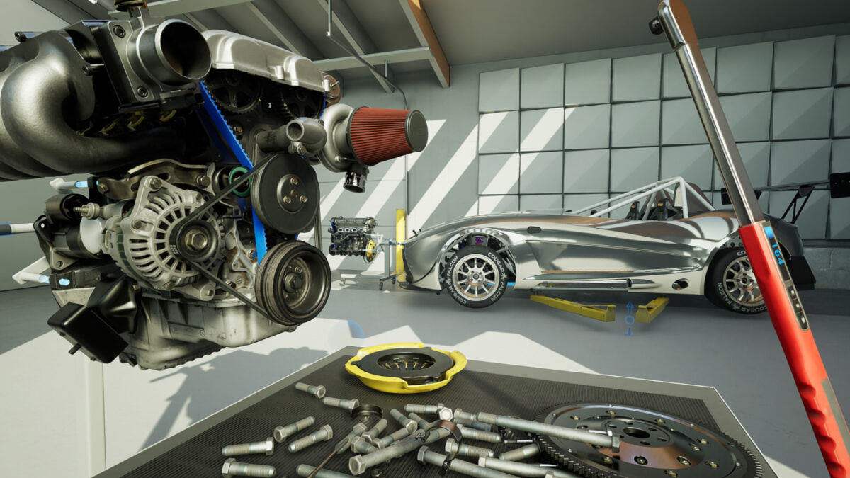 Steam Early Access Launch For Mechanic Simulator Wrench