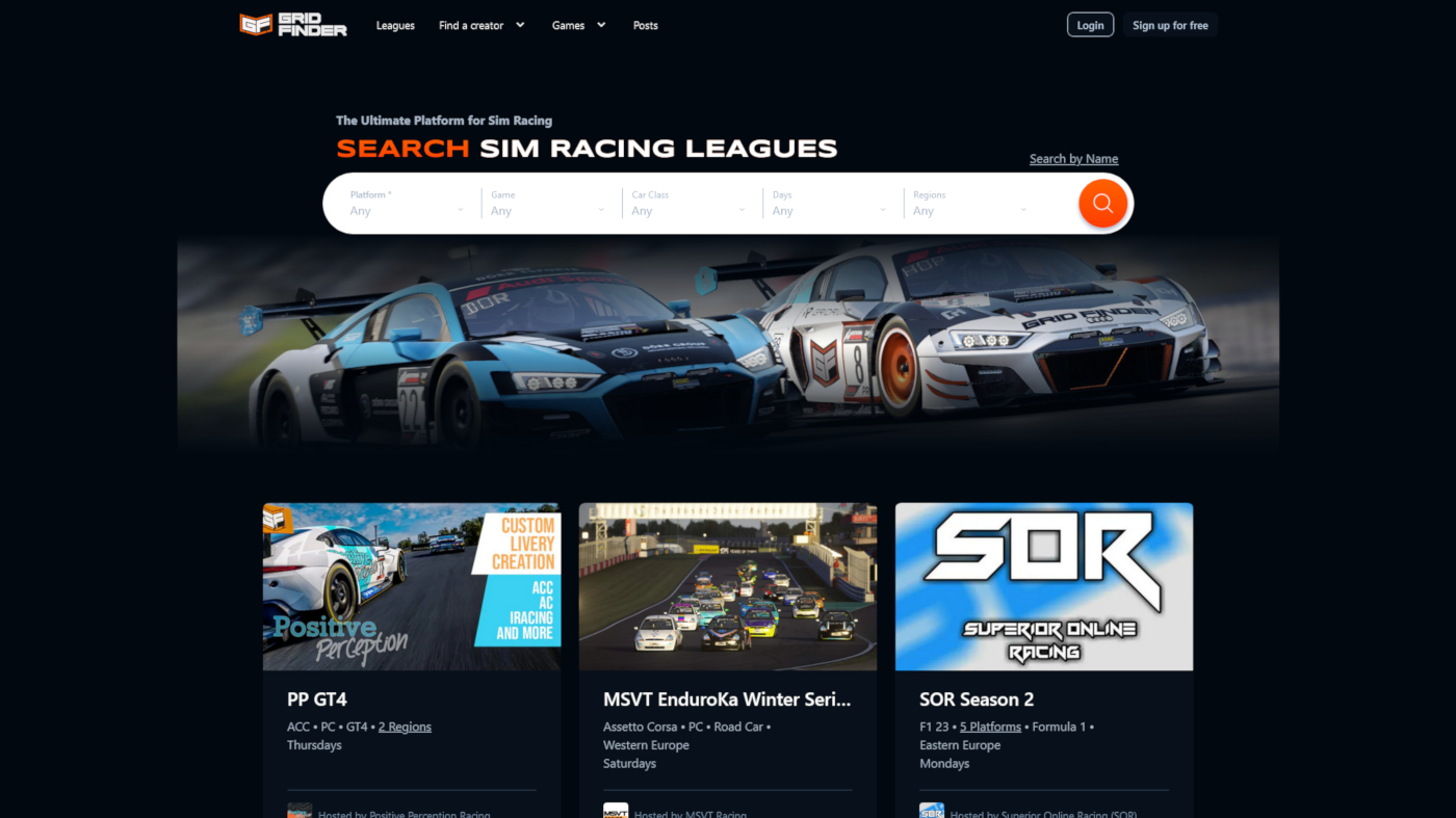 Grid Finder Has Been Acquired By RAFA Racing Club - ORD