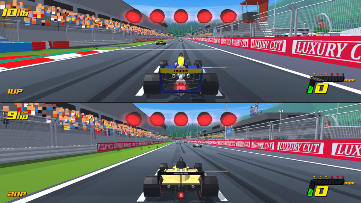 New Start GP includes local multiplayer for up to four racers...