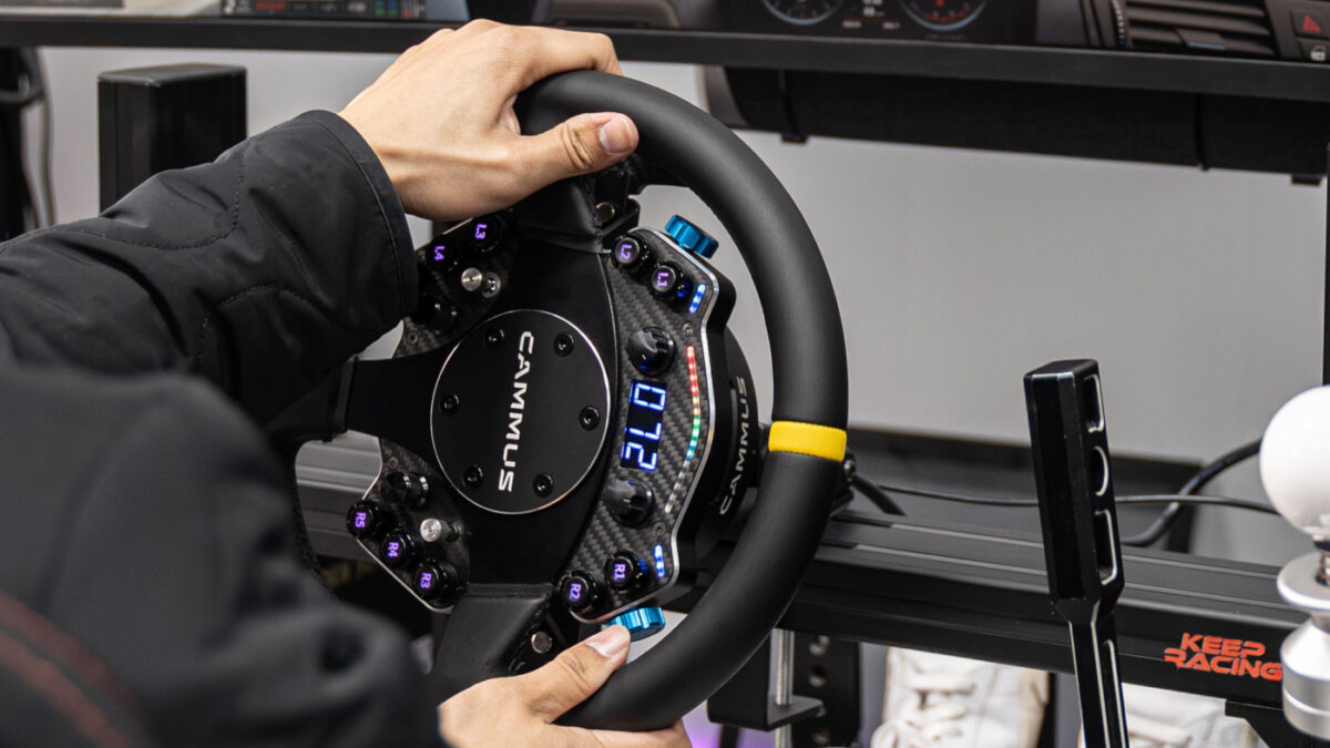 The new Cammus C12 direct drive wheel has launched for pre-orders