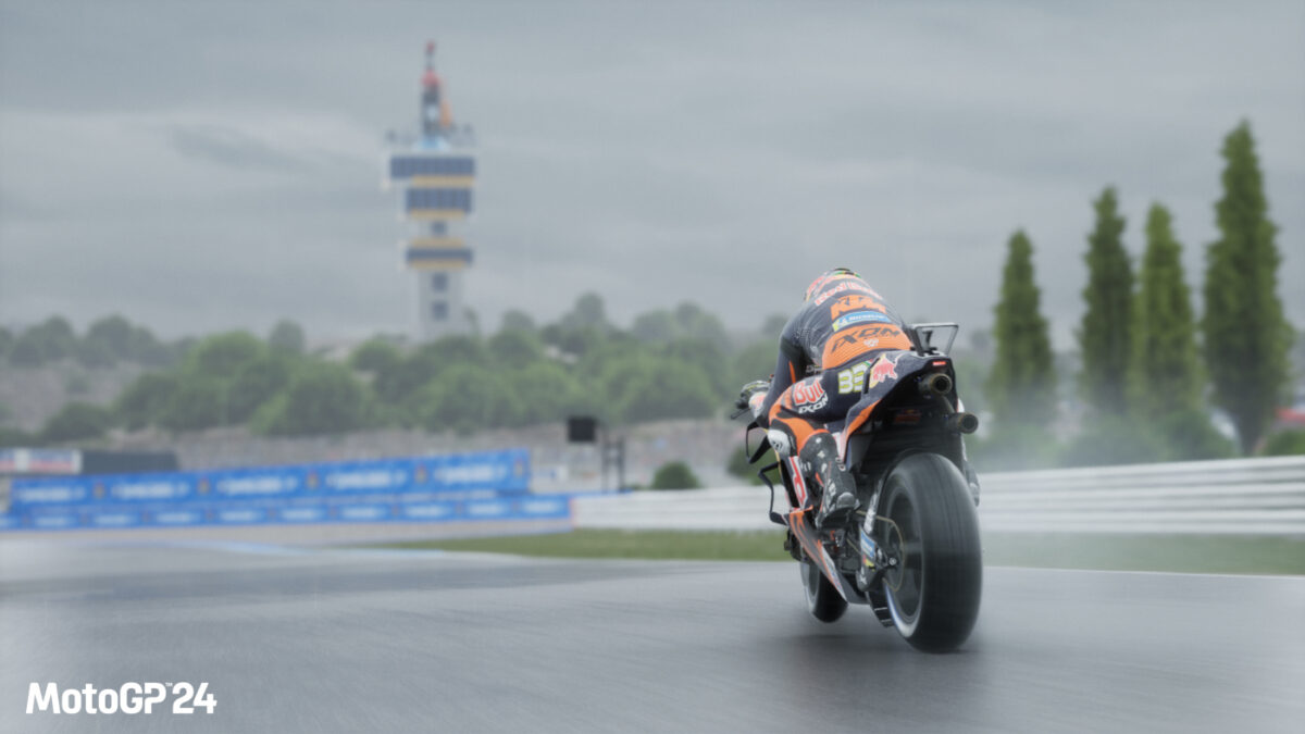 MotoGP 24 also features an improved electronic turning system and tyre management