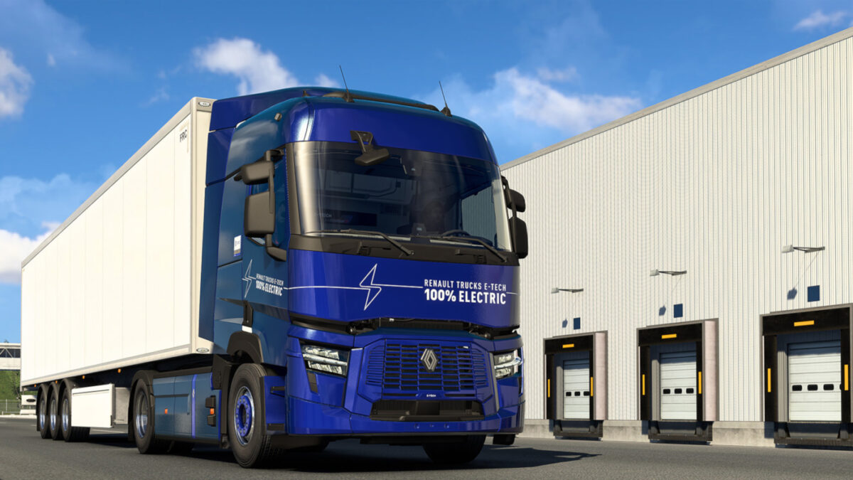 The electric Renault Trucks E-Tech T Is Coming To ETS 2