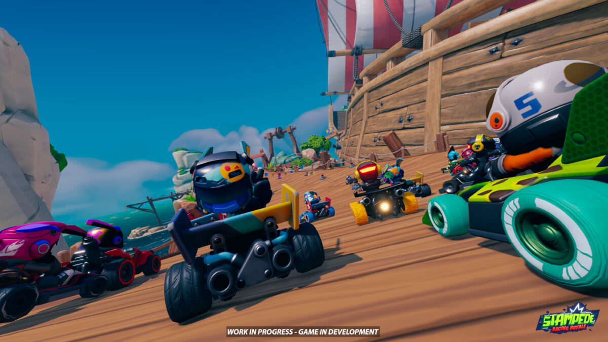 Stampede: Racing Royale Will Be Available In Summer 2024 for PC and Xbox consoles