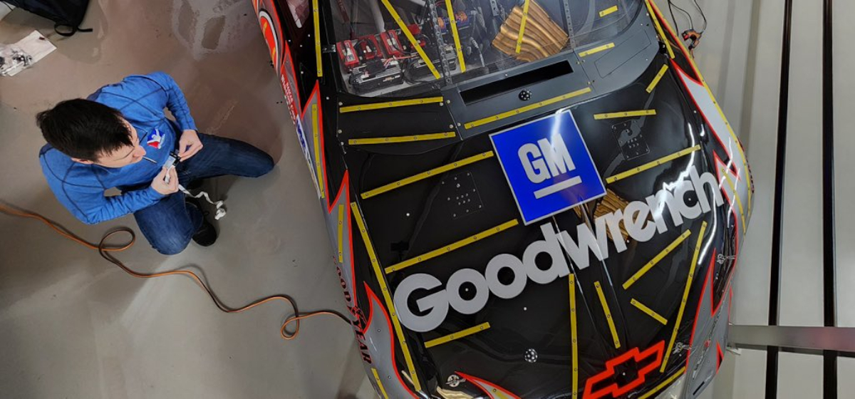 iRacing capturing the 2003 Goodwrench Chevrolet of Kevin Harvick