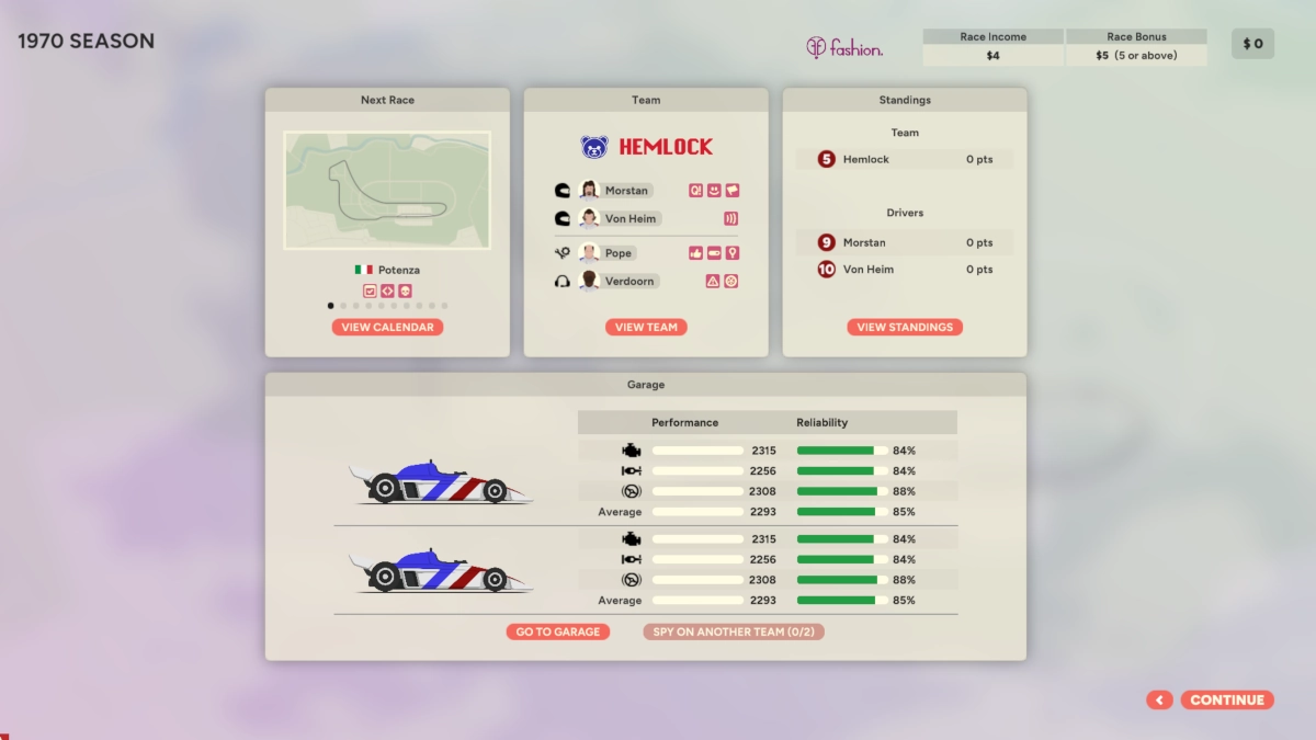 The new Golden Lap update adds spying on other teams