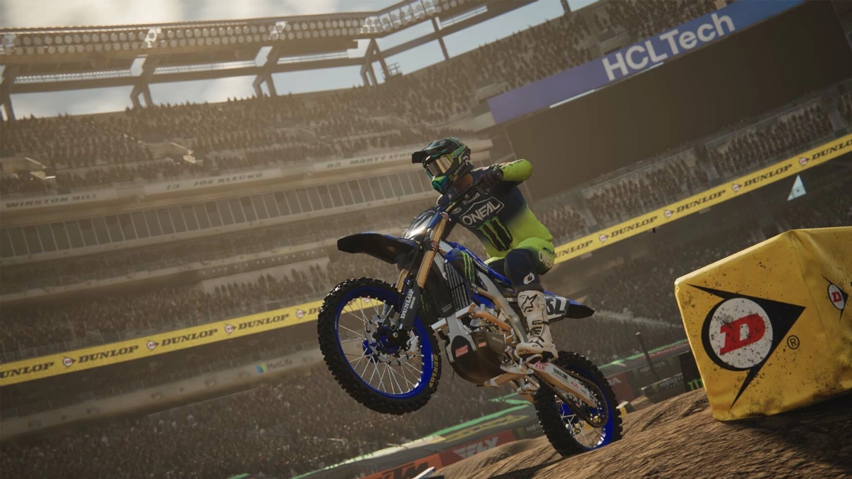 A new Monster Energy Supercross 25 Video shows Career Mode