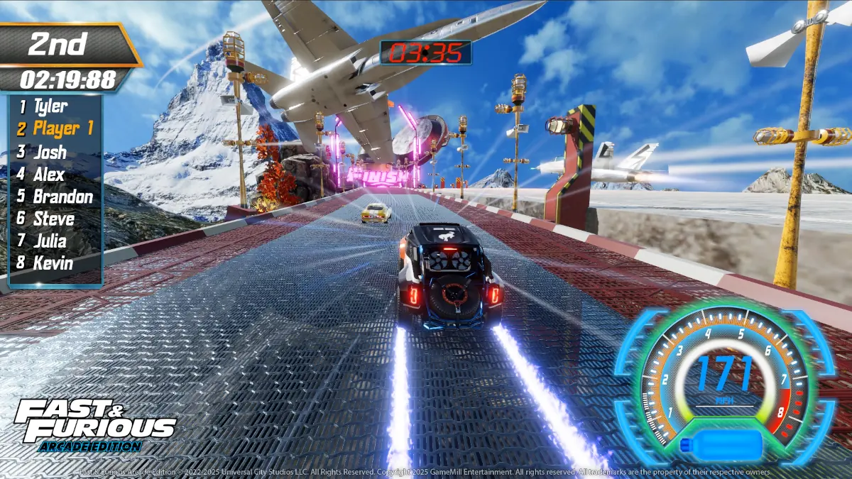 Fast & Furious: Arcade Edition is a port of the 2022 arcade cabinet