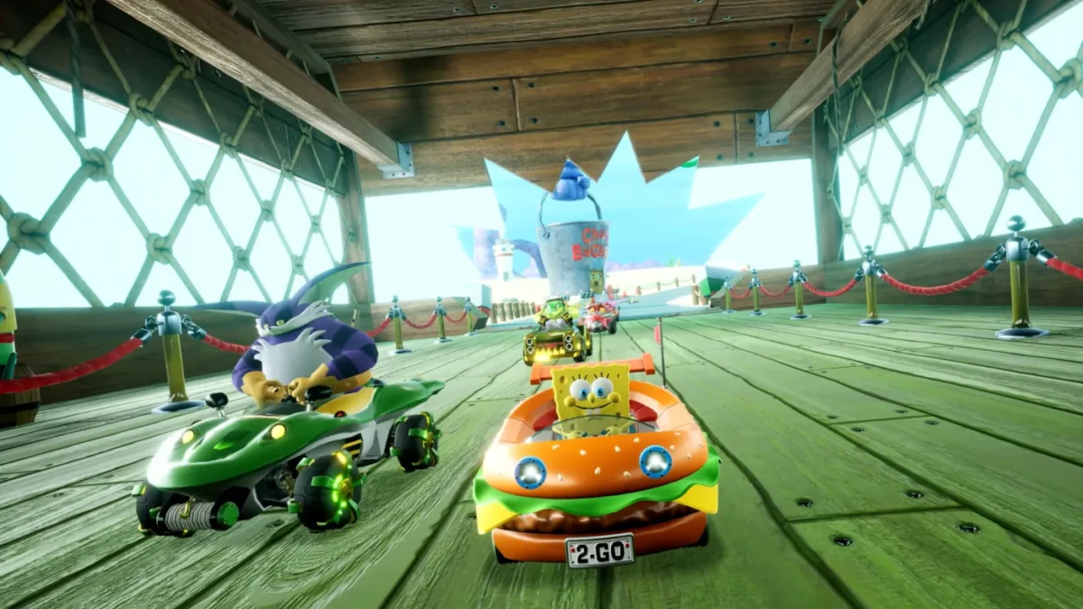 The Sonic Racing: CrossWorlds SpongeBob SquarePants Pack Is Out Now