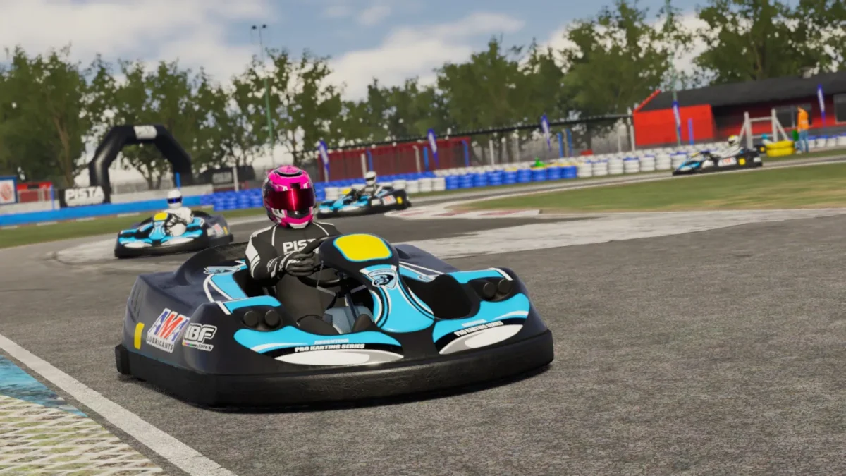 The free PISTA Motorsport Update V0.8.0.1 adds karts