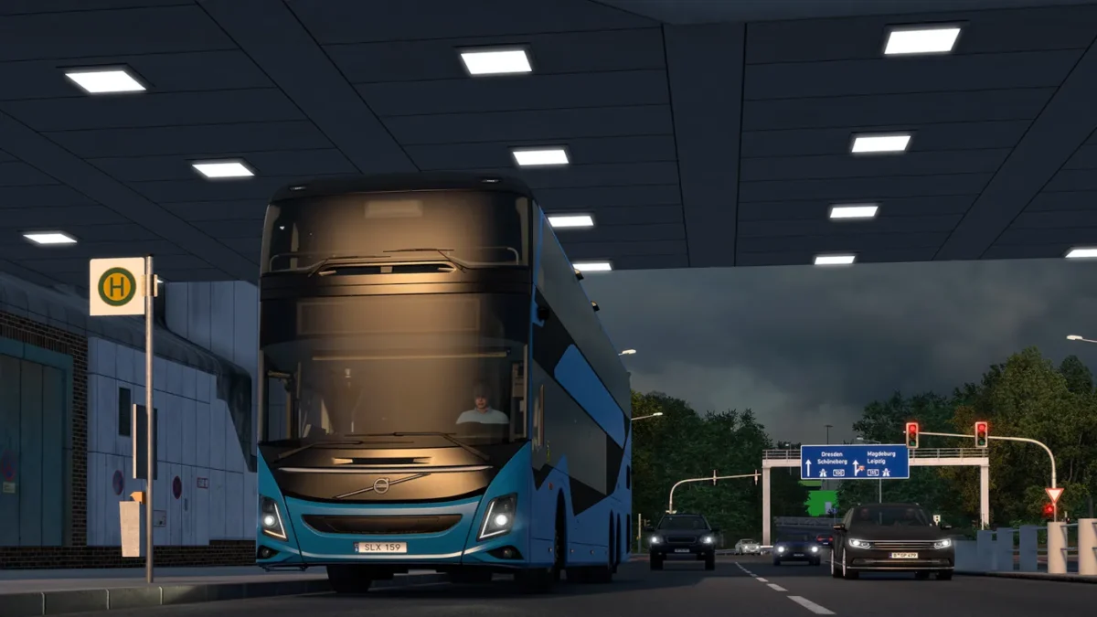 The Volvo 9700 coach revealed for Euro Truck Simulator 2