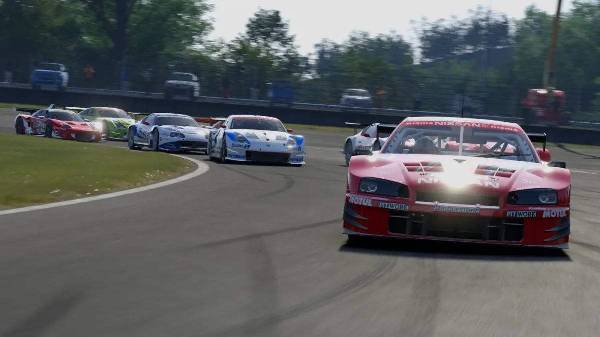 The Project Motor Racing Japanese GT500 DLC is delisted at the moment due to a 'sensitive concern'.